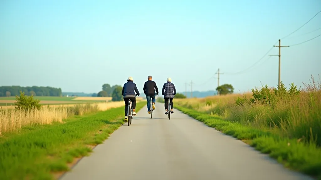 Cyklisté na mezinárodní trase Greenway Praha-Vídeň